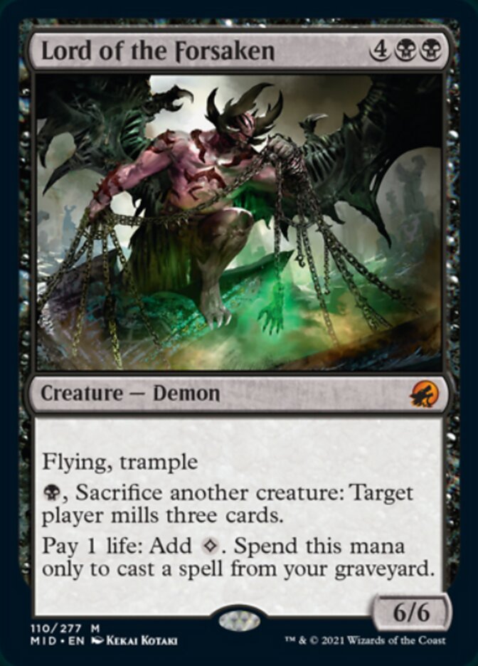 Lord of the Forsaken [Innistrad: Midnight Hunt] | L.A. Mood Comics and Games