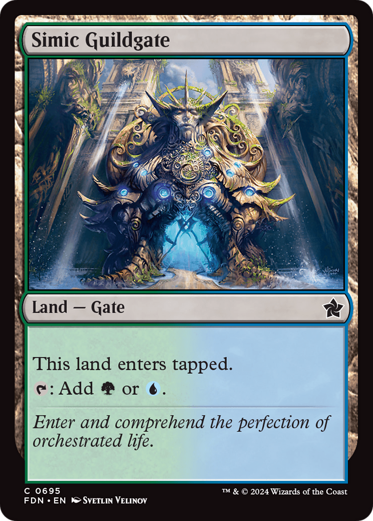 Simic Guildgate [Foundations] | L.A. Mood Comics and Games