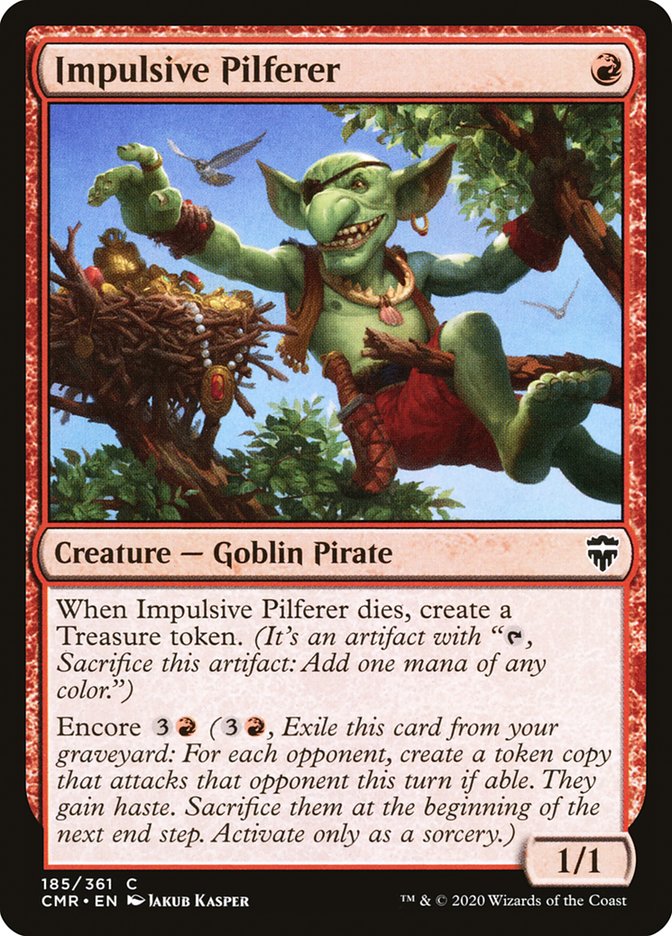 Impulsive Pilferer [Commander Legends] | L.A. Mood Comics and Games