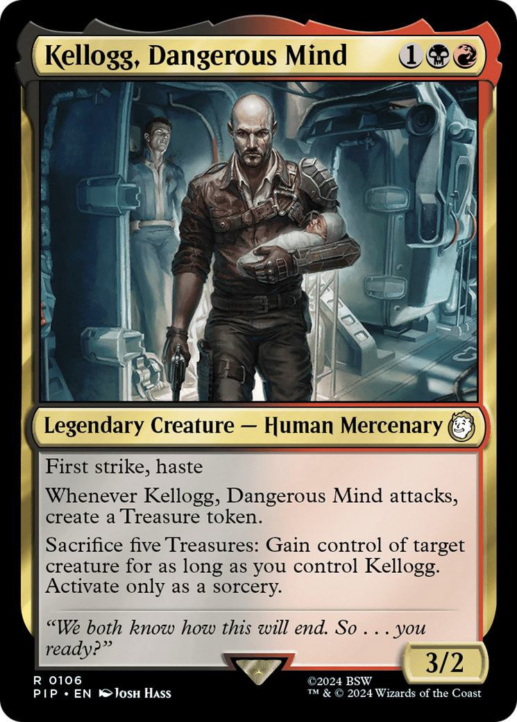 Kellogg, Dangerous Mind [Fallout] | L.A. Mood Comics and Games