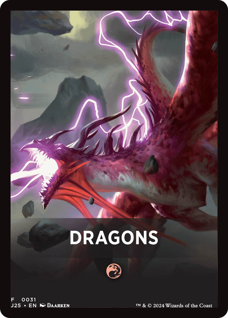 Dragons Theme Card [Foundations Jumpstart Front Cards] | L.A. Mood Comics and Games