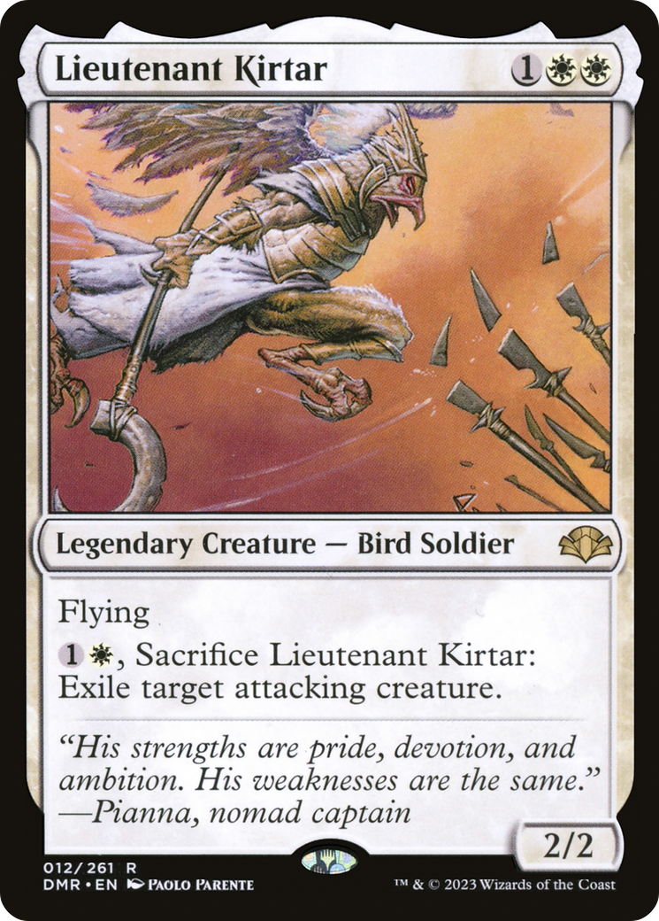Lieutenant Kirtar [Dominaria Remastered] | L.A. Mood Comics and Games