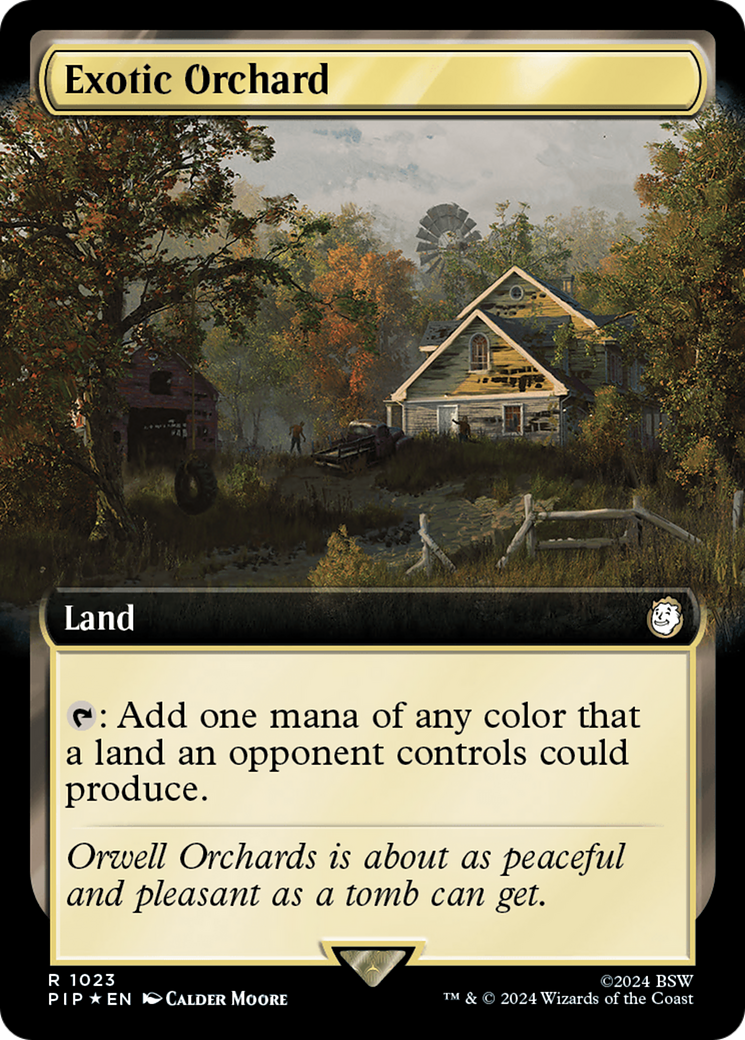 Exotic Orchard (Extended Art) (Surge Foil) [Fallout] | L.A. Mood Comics and Games