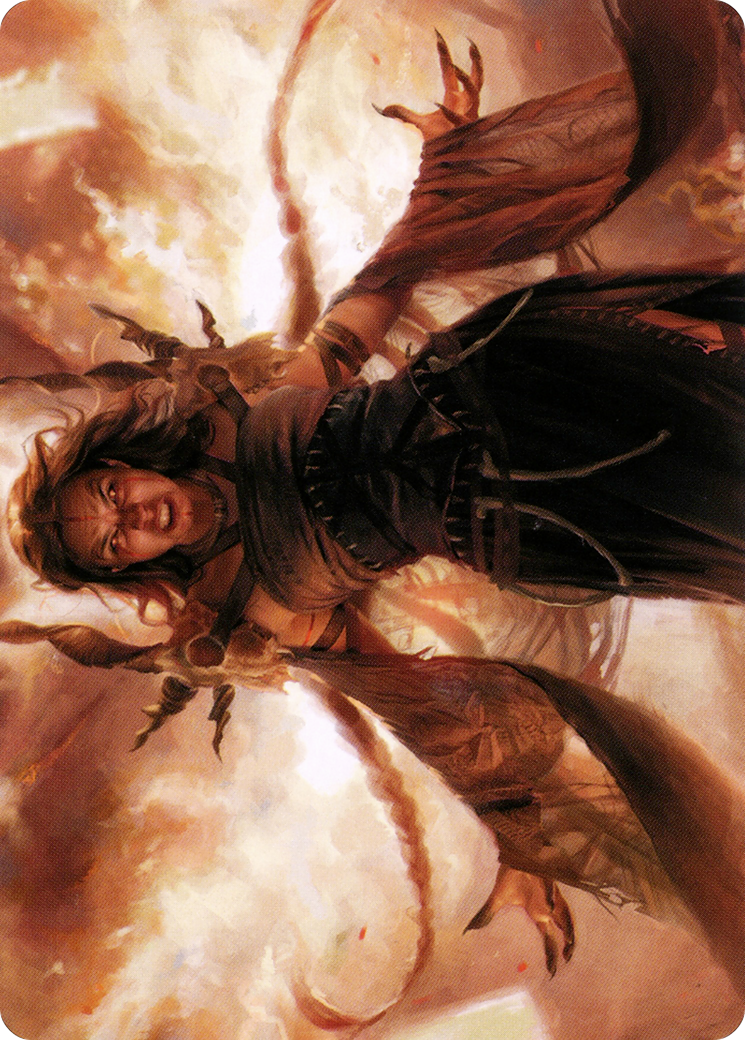 Dragon's Rage Channeler Art Card [Modern Horizons 2 Art Series] | L.A. Mood Comics and Games