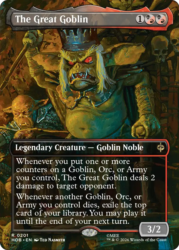 The Great Goblin (Borderless) [The Hobbit] | L.A. Mood Comics and Games
