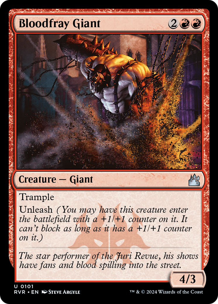 Bloodfray Giant [Ravnica Remastered] | L.A. Mood Comics and Games