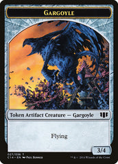 Gargoyle // Elf Warrior Double-Sided Token [Commander 2014 Tokens] | L.A. Mood Comics and Games