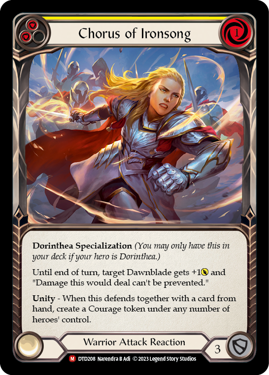 Chorus of Ironsong [DTD208] (Dusk Till Dawn) | L.A. Mood Comics and Games