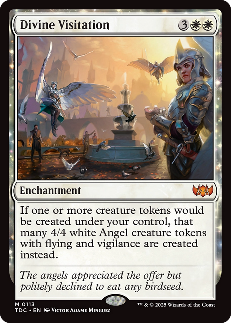 Divine Visitation [Tarkir: Dragonstorm Commander] | L.A. Mood Comics and Games