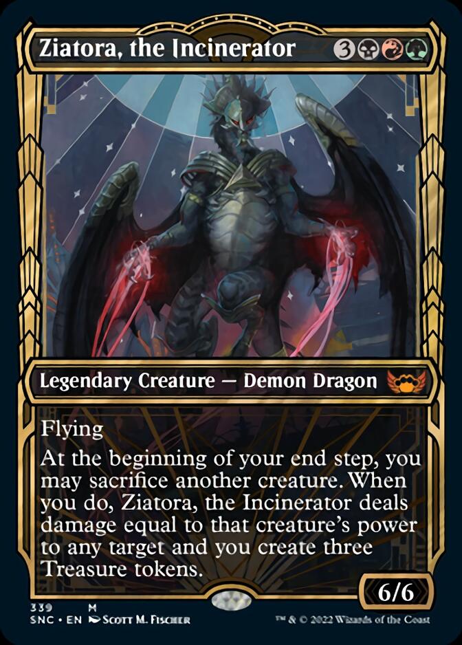 Ziatora, the Incinerator (Showcase Golden Age) [Streets of New Capenna] | L.A. Mood Comics and Games
