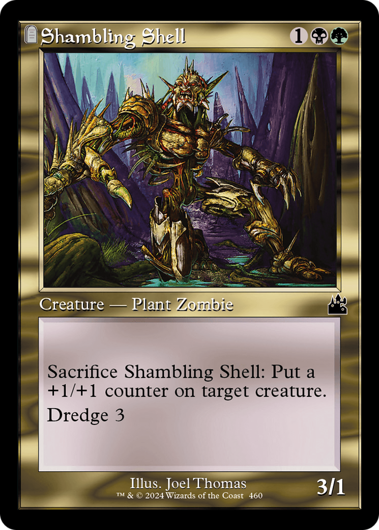 Shambling Shell (Retro Frame) [Ravnica Remastered] | L.A. Mood Comics and Games