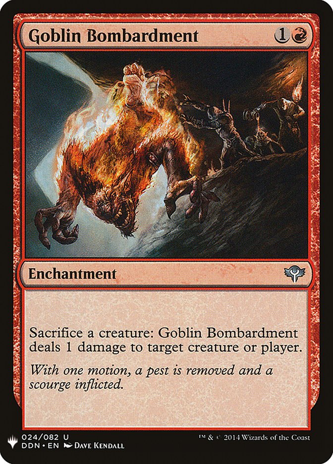 Goblin Bombardment [Mystery Booster] | L.A. Mood Comics and Games