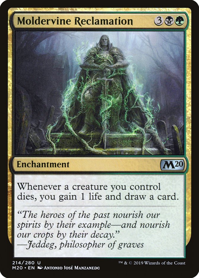 Moldervine Reclamation [Core Set 2020] | L.A. Mood Comics and Games