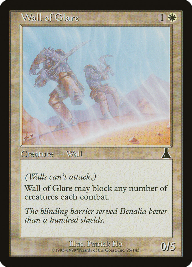 Wall of Glare [Urza's Destiny] | L.A. Mood Comics and Games
