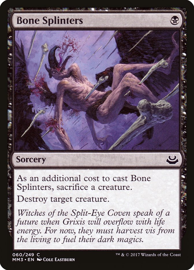 Bone Splinters [Modern Masters 2017] | L.A. Mood Comics and Games
