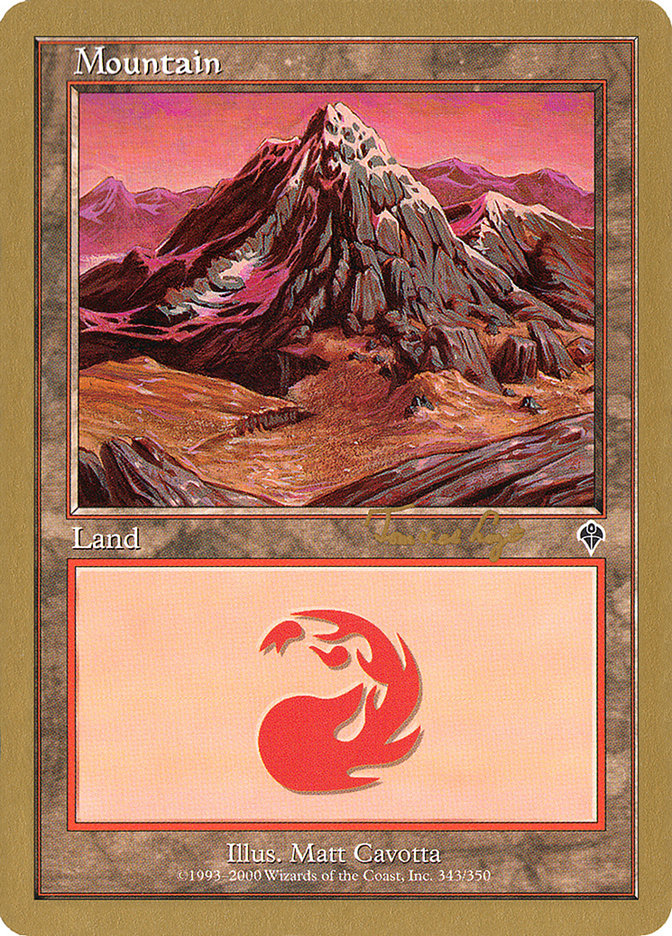 Mountain (tvdl343) (Tom van de Logt) [World Championship Decks 2001] | L.A. Mood Comics and Games