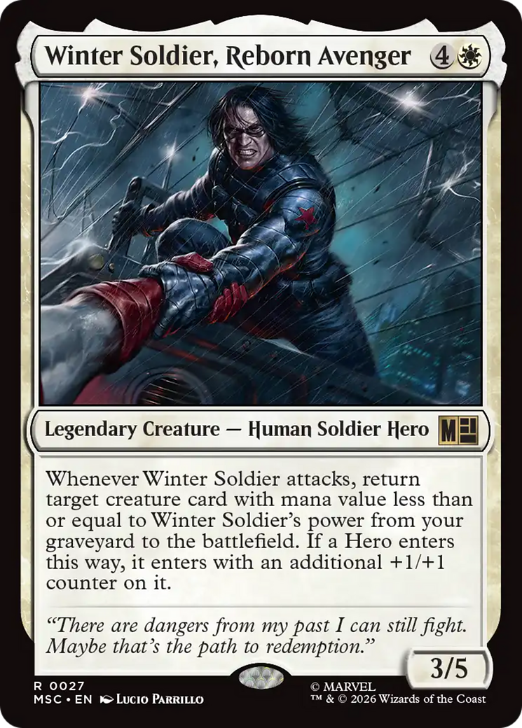 Winter Soldier, Reborn Avenger [Marvel Super Heroes Commander] | L.A. Mood Comics and Games