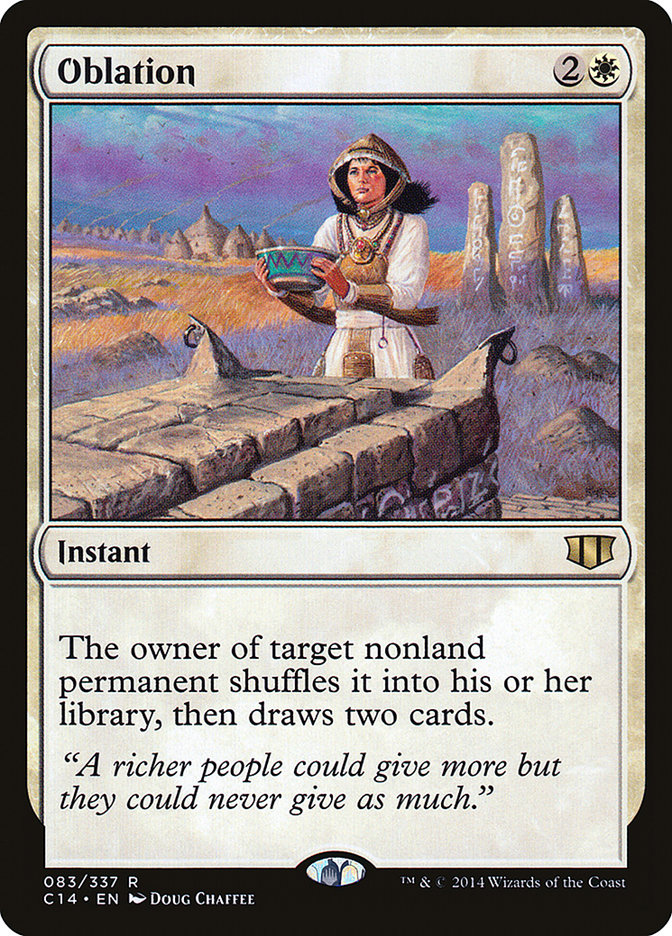 Oblation [Commander 2014] | L.A. Mood Comics and Games