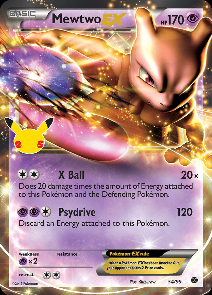 Mewtwo EX (54/99) [Celebrations: 25th Anniversary - Classic Collection] | L.A. Mood Comics and Games