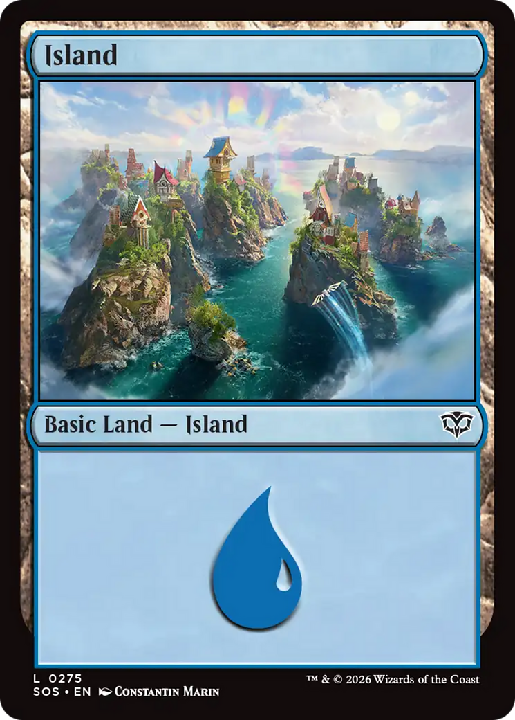 Island (0275) [Secrets of Strixhaven] | L.A. Mood Comics and Games