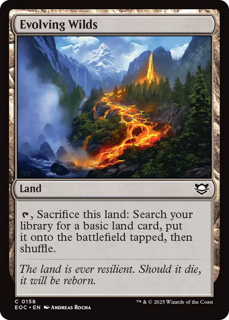 Evolving Wilds [Edge of Eternities Commander] | L.A. Mood Comics and Games