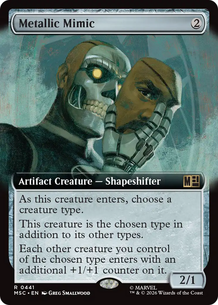 Metallic Mimic (Extended Art) [Marvel Super Heroes Commander] | L.A. Mood Comics and Games