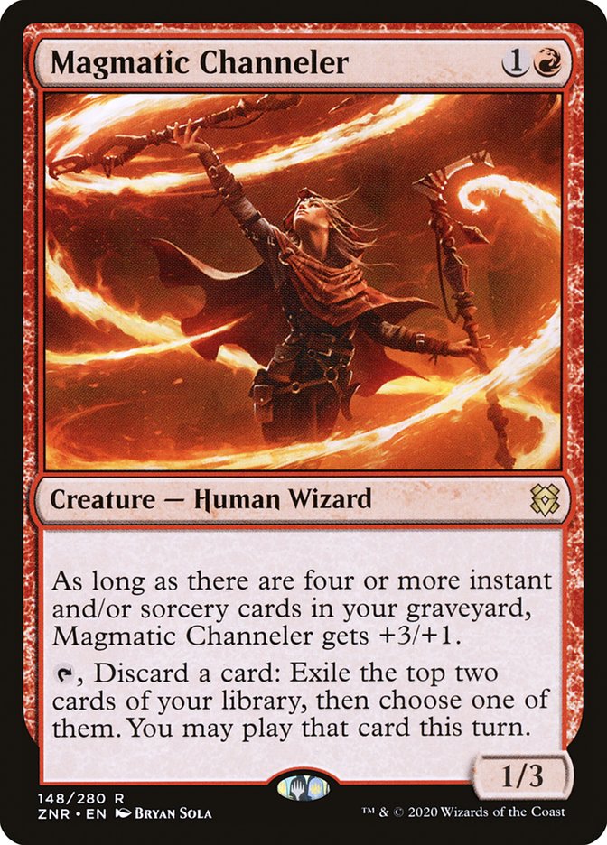 Magmatic Channeler [Zendikar Rising] | L.A. Mood Comics and Games