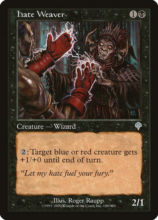 Hate Weaver [Invasion] | L.A. Mood Comics and Games