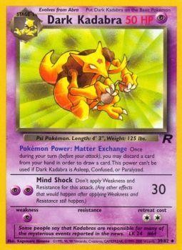 Dark Kadabra (39/82) [Team Rocket Unlimited] | L.A. Mood Comics and Games
