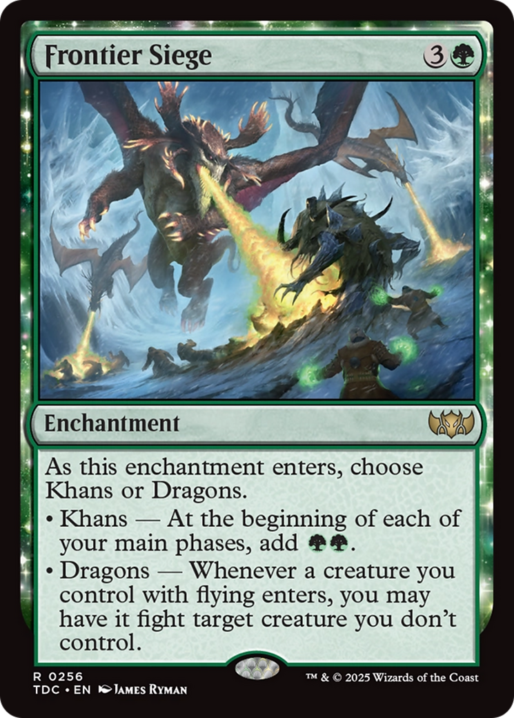 Frontier Siege [Tarkir: Dragonstorm Commander] | L.A. Mood Comics and Games
