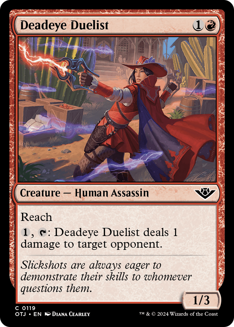 Deadeye Duelist [Outlaws of Thunder Junction] | L.A. Mood Comics and Games