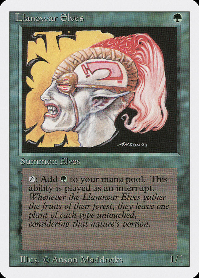 Llanowar Elves [Revised Edition] | L.A. Mood Comics and Games