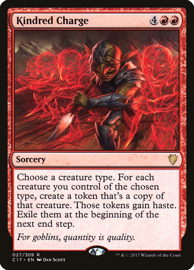 Kindred Charge [Commander 2017] | L.A. Mood Comics and Games