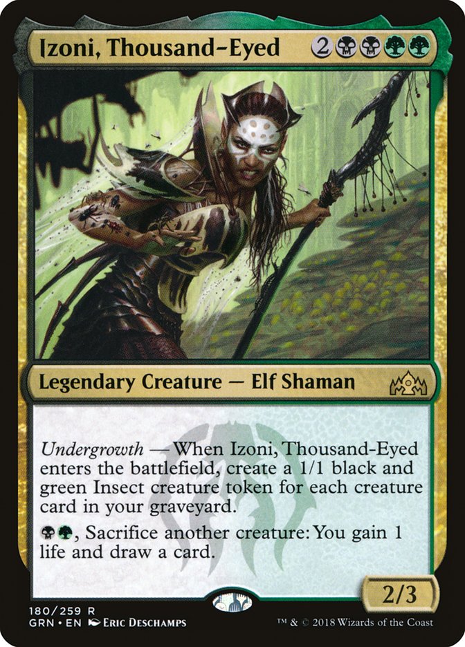 Izoni, Thousand-Eyed [Guilds of Ravnica] | L.A. Mood Comics and Games
