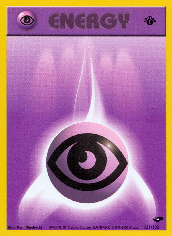 Psychic Energy (131/132) [Gym Challenge 1st Edition] | L.A. Mood Comics and Games
