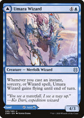 Umara Wizard // Umara Skyfalls [Zendikar Rising] | L.A. Mood Comics and Games