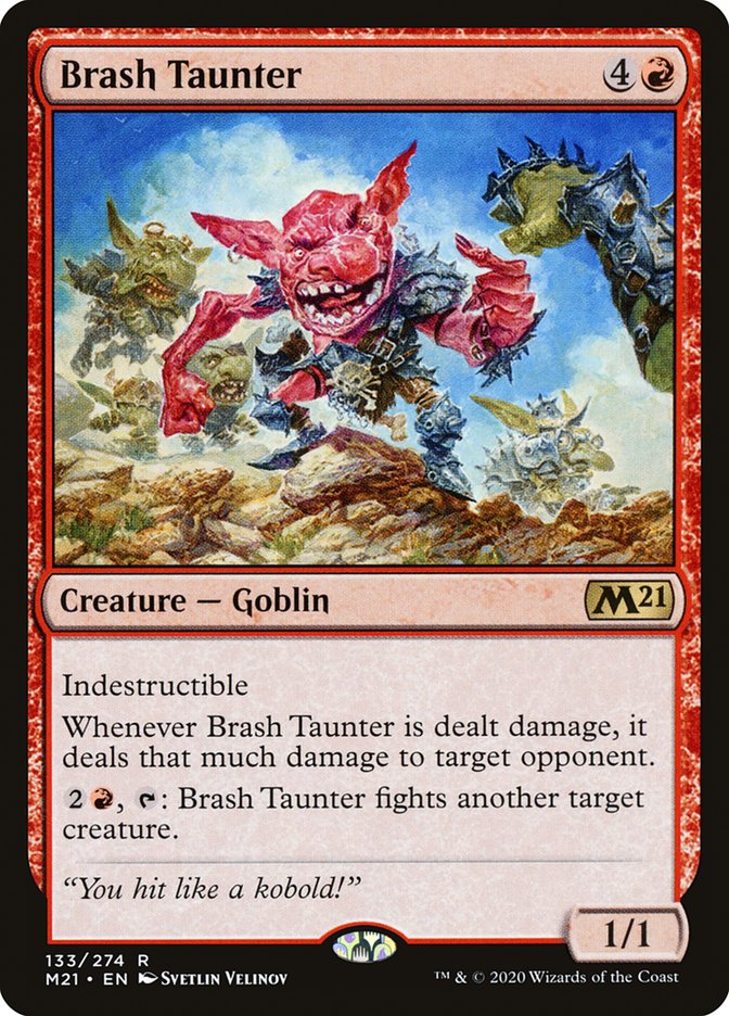 Brash Taunter [Core Set 2021] | L.A. Mood Comics and Games