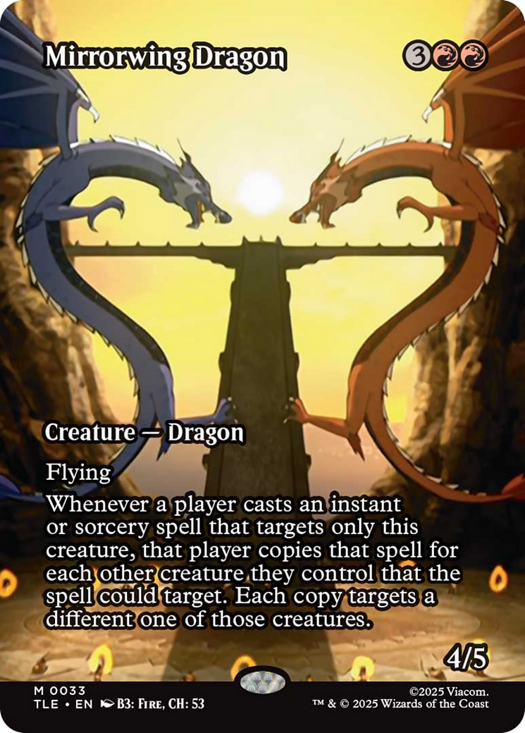 Mirrorwing Dragon (Borderless) [Avatar: The Last Airbender: Eternal-Legal] | L.A. Mood Comics and Games