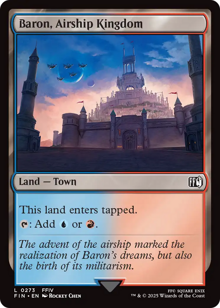 Baron, Airship Kingdom [FINAL FANTASY] | L.A. Mood Comics and Games