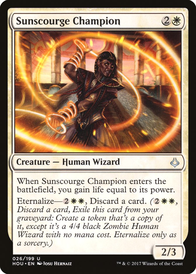Sunscourge Champion [Hour of Devastation] | L.A. Mood Comics and Games