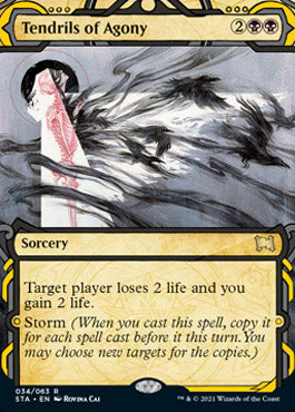 Tendrils of Agony (Foil Etched) [Strixhaven: Mystical Archive] | L.A. Mood Comics and Games