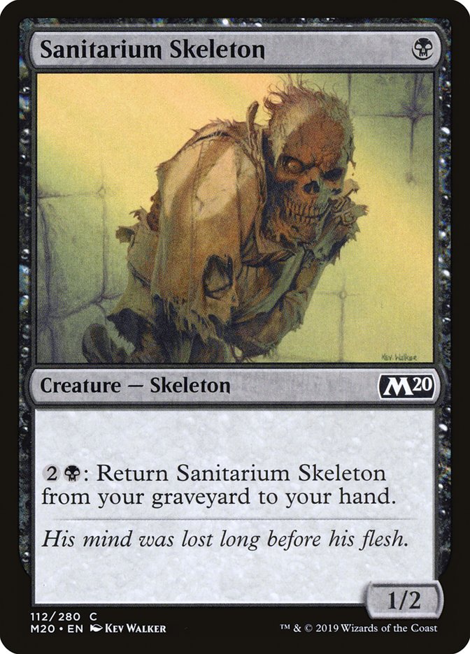 Sanitarium Skeleton [Core Set 2020] | L.A. Mood Comics and Games