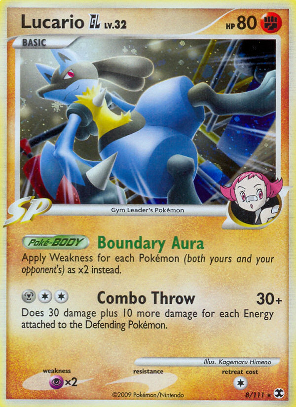 Lucario GL (8/111) [Platinum: Rising Rivals] | L.A. Mood Comics and Games