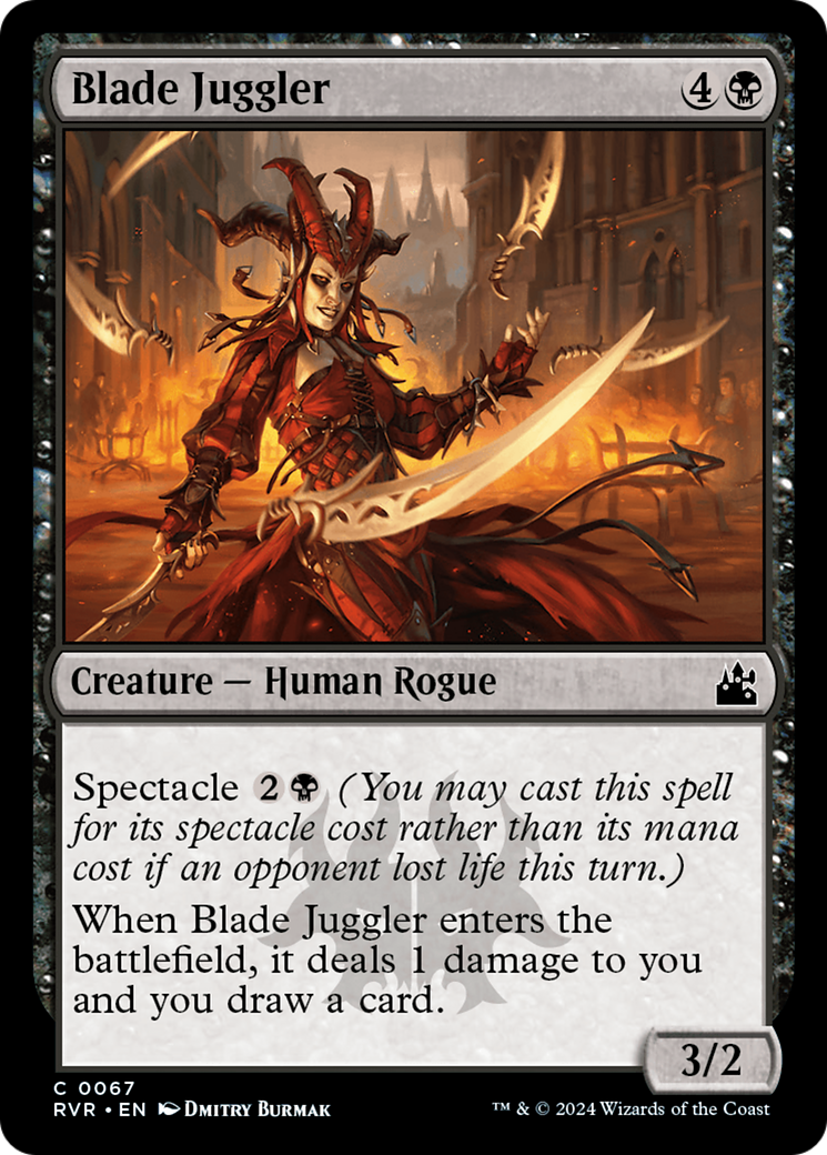 Blade Juggler [Ravnica Remastered] | L.A. Mood Comics and Games