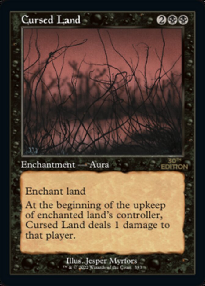 Cursed Land (Retro) [30th Anniversary Edition] | L.A. Mood Comics and Games