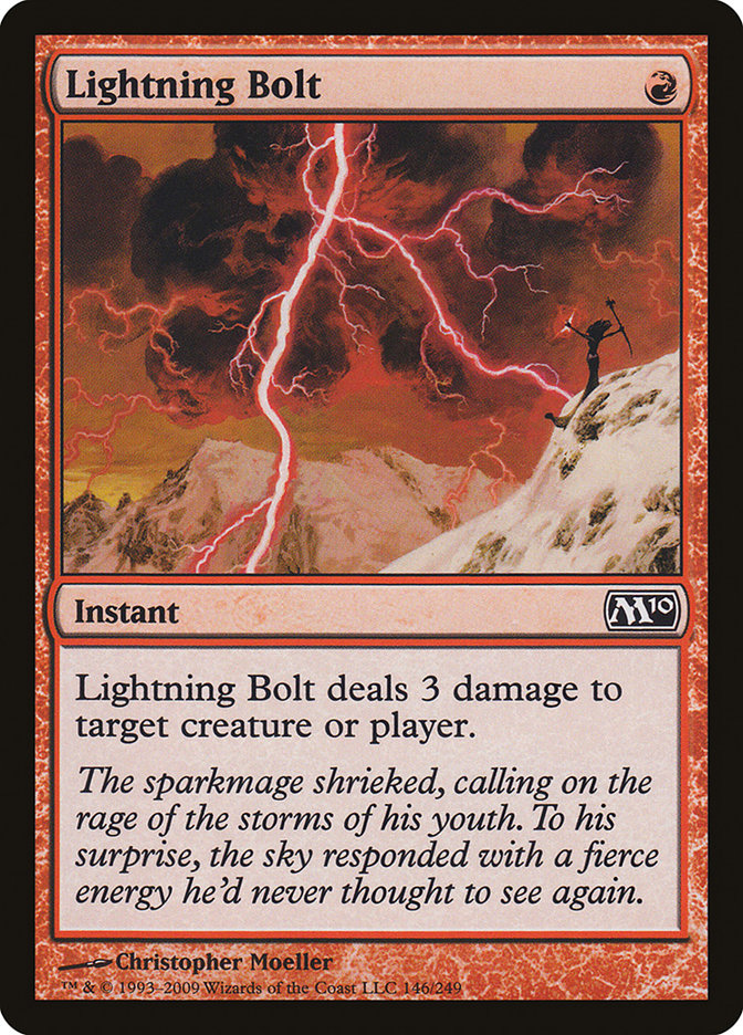 Lightning Bolt [Magic 2010] | L.A. Mood Comics and Games