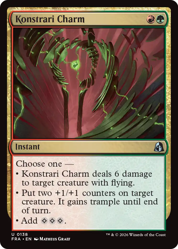 Konstrari Charm [Reality Fracture] | L.A. Mood Comics and Games