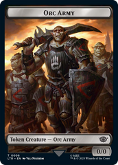 Orc Army (06) // Orc Army (05) Double-Sided Token [The Lord of the Rings: Tales of Middle-Earth Tokens] | L.A. Mood Comics and Games