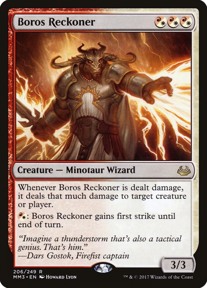 Boros Reckoner [Modern Masters 2017] | L.A. Mood Comics and Games
