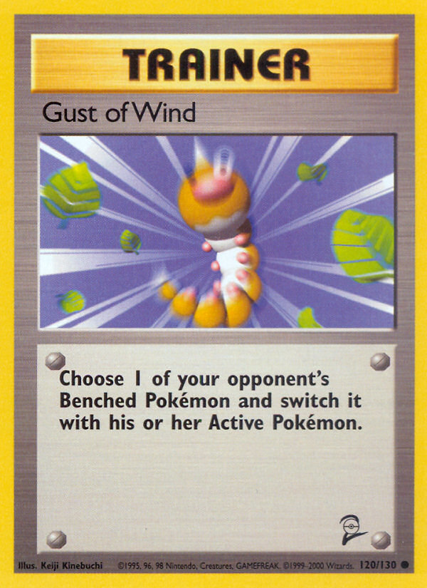 Gust of Wind (120/130) [Base Set 2] | L.A. Mood Comics and Games